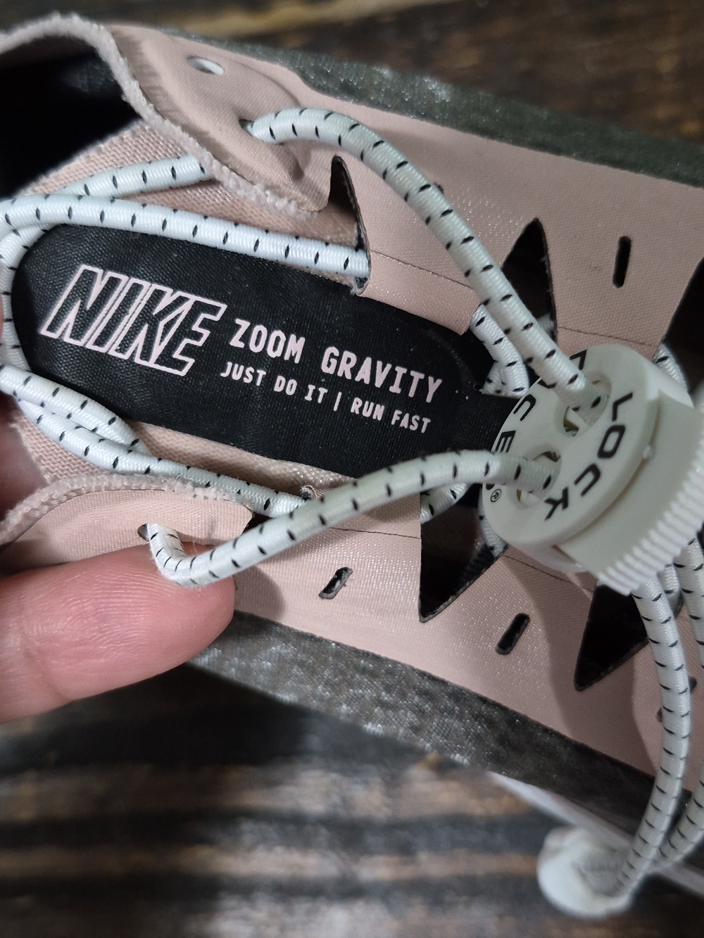 Nike Women’s Pink and Gray Zoom Running Sneakers - Picture 3 of 7